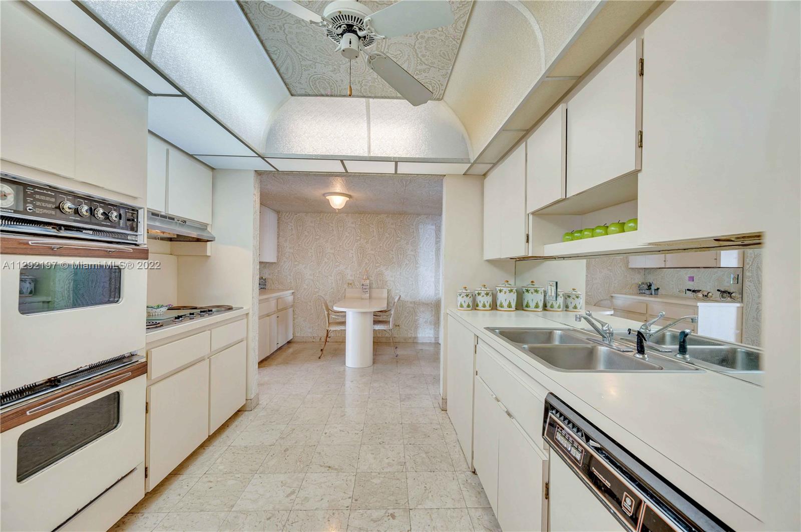 Kitchen with abundant storage