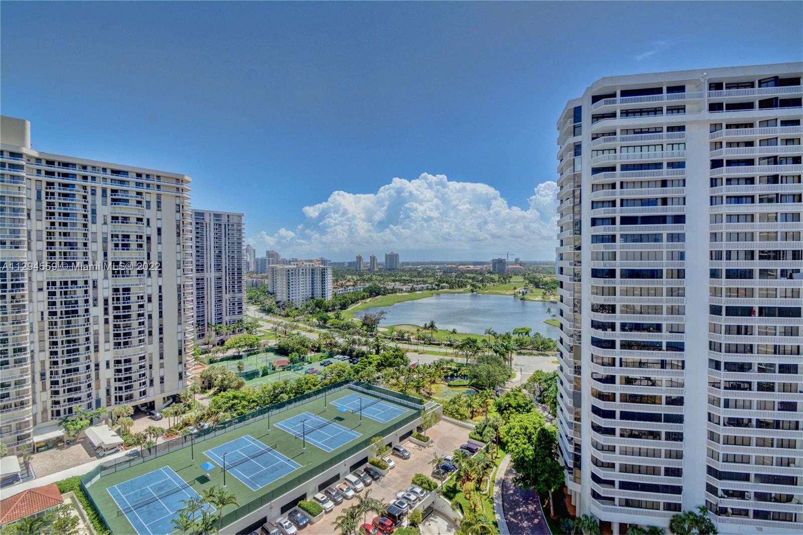 Golf course and Tennis court View