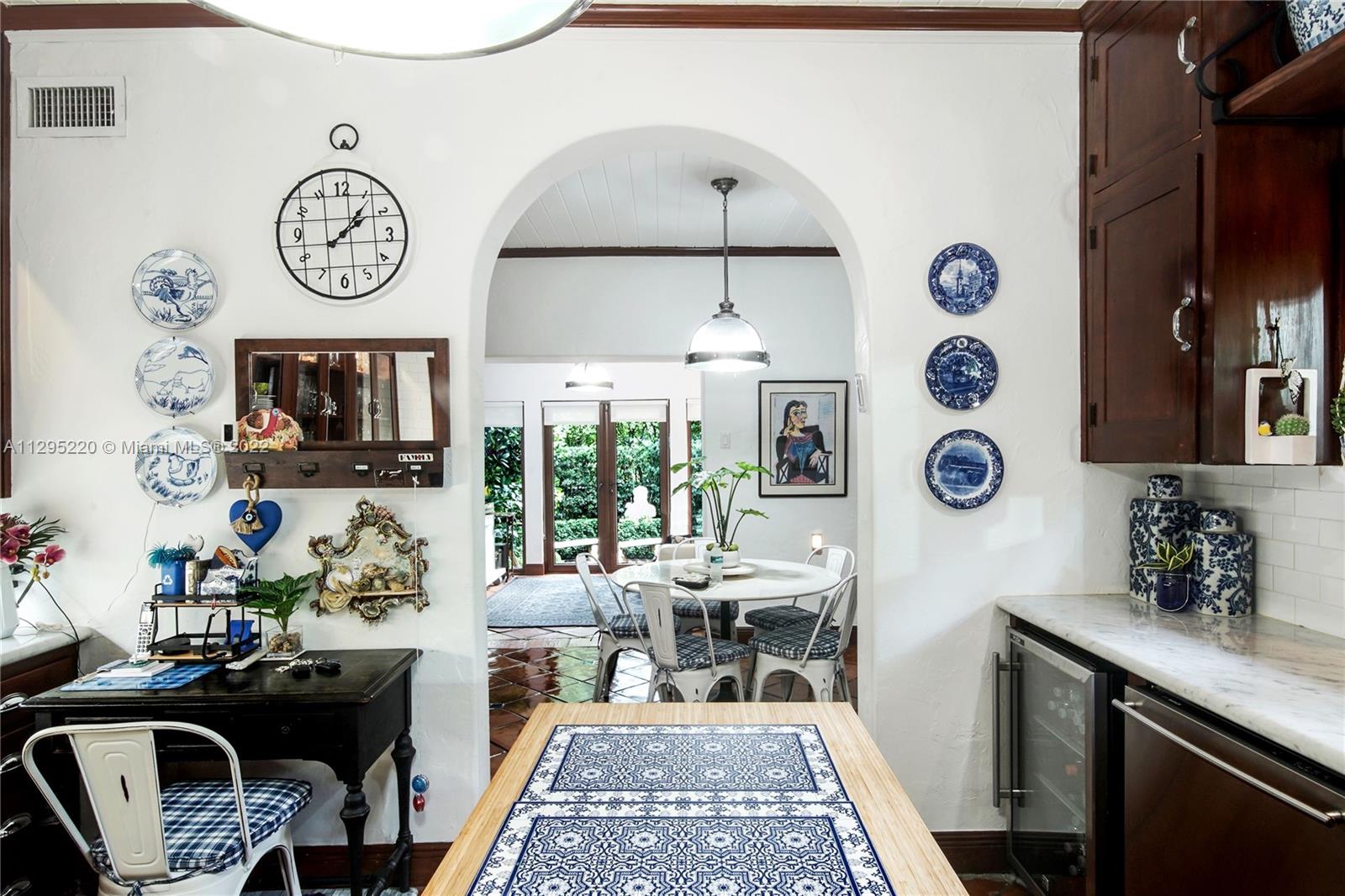 Kitchen with views to Breakfast Area