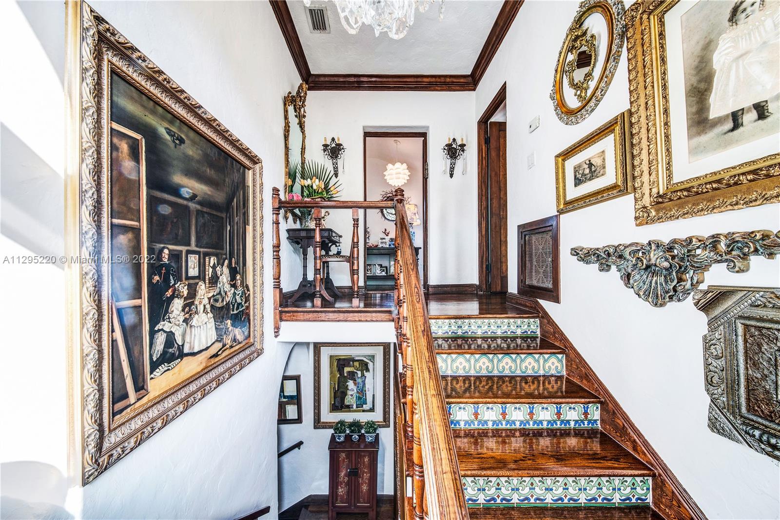 Main Staircase leading up to Second Story Bedrooms