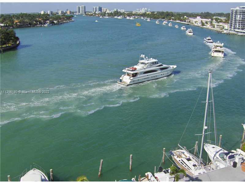 View of the balcony during the boat show