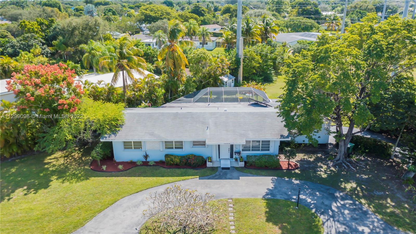 Don't miss this rare opportunity to live in Palmetto Bay!  This bright 4 bedroom / 2 bath pool home is located on a 17,000+ sq ft lot that backs up to a greenway providing an unobstructed view. The open-concept living and dining room overlook the screened-in pool/patio area offering a great place to entertain along with a large family room. The yard has several fruit trees that provide an abundance of delicious mangos and star fruits.  Palmetto Bay offers access to some of Miami-Dade's most desirable public & private school districts and is close to The Falls Shopping Center and Coral Reef Park.