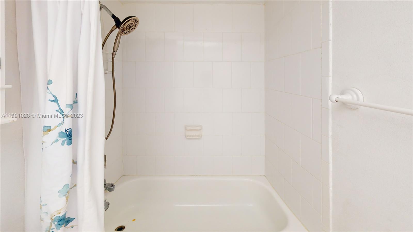 Guest bathroom with tub