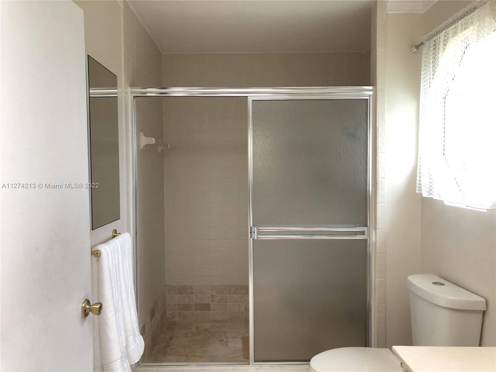 Masterbath walk in shower.