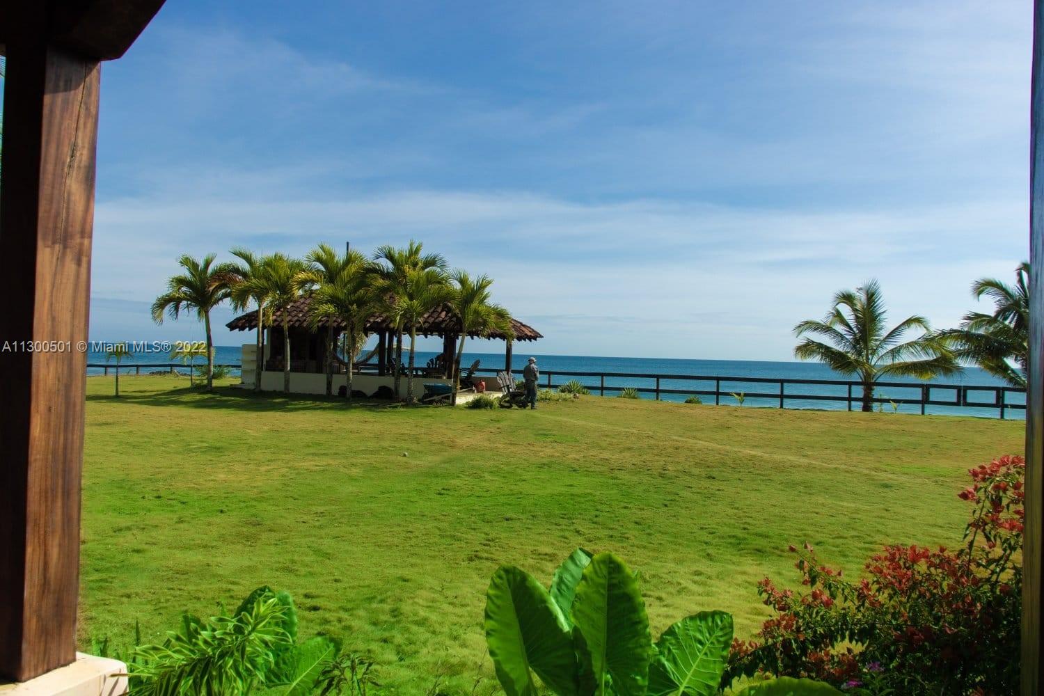 view from the front door of the house