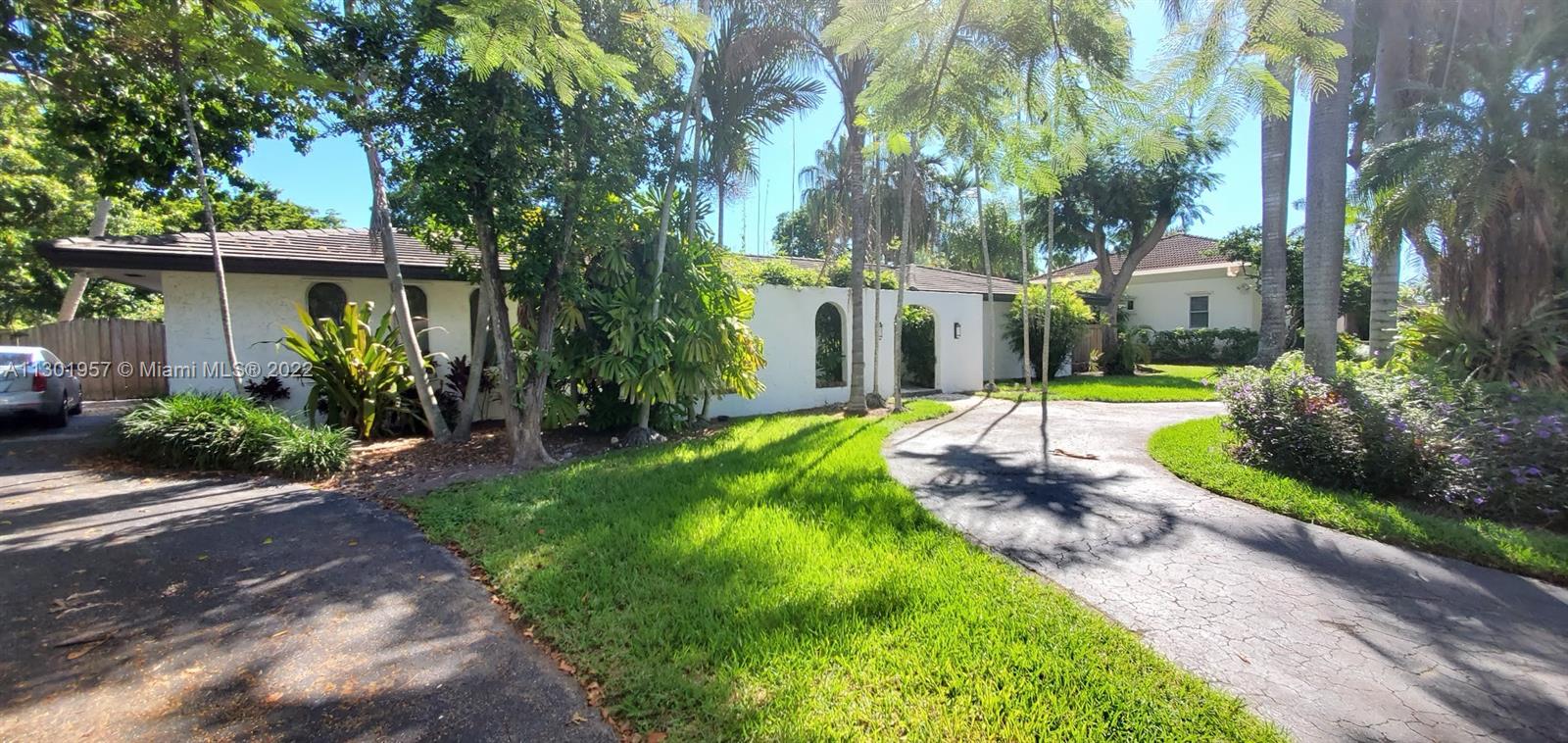 Beautifully remodeled single-family home with pool and lush landscape nested next to CORAL REEF PARK off 152 St located in sought-after palmetto Bay! Property finishes include Custom kitchen with Quartz countertops, Stainless steel appliances and indoor laundry room off of kitchen with custom cabinets washer/dryer. Flooring has travertine and marble meticulously installed throughout.  Master bath has deep soaking tub and nice fixtures. Home has impacted windows, with new roof, Pool was recently Resurface.