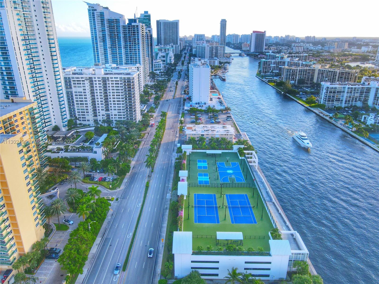 Basketball and Tennis Courts