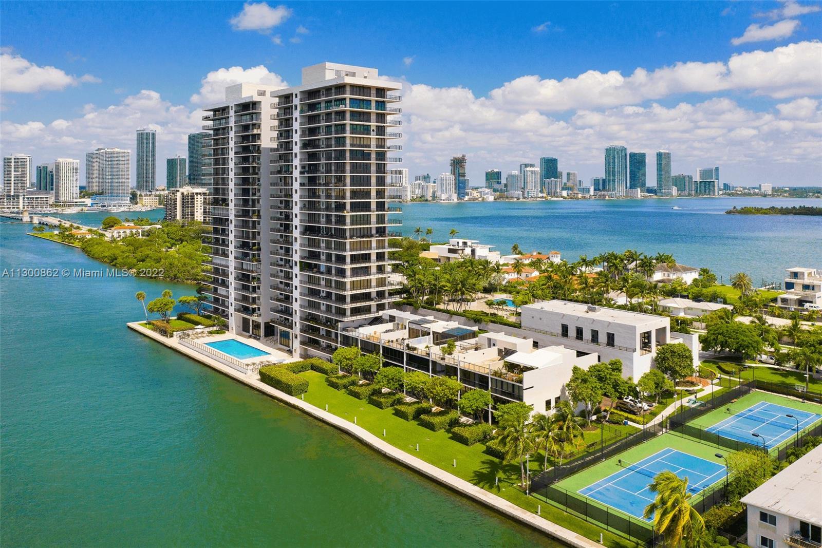 Located on the Venetian Islands, one of Miami Beach's most desired locations! Enjoy breathtaking views of Downtown, Miami Beach and Biscayne Bay from this beautiful and spacious 3 bedroom, 2.1 bath residence at 1000 Venetian. Sitting on the bay between Miami Beach and Downtown, this elegant residence features floor to ceiling windows, an oversized  terrace with views from every room. This full service luxury building offers two pools, jacuzzi, fitness center, spa, 2 tennis courts, basketball court, children's play area, dog park, gated entry, doorman, and security. 1 assigned covered parking space. Come and preview this beautiful building on the Venetian!