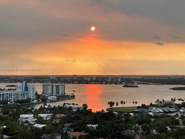 Stunning views and gorgeous sunsets from this 3/3.5 True Penthouse with walls of glass overlooking the intracoastal, city and ocean. Semi-private elevator opens onto private foyer; 3100 square feet under air plus 900 foot wraparound terrace.  PRIVATE POOLSIDE CABANA with a/c and bath is included.  The luxurious Palace of Bal Harbour has every amenity from concierge, beach and pool service, card room, gym and spa, restaurant, tennis court, valet parking and more for only 102 units.