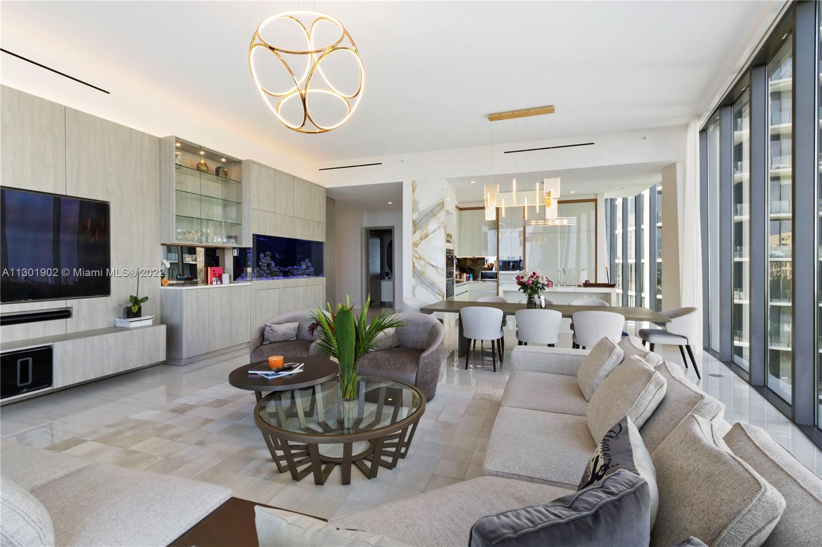 Living Room and Kitchen