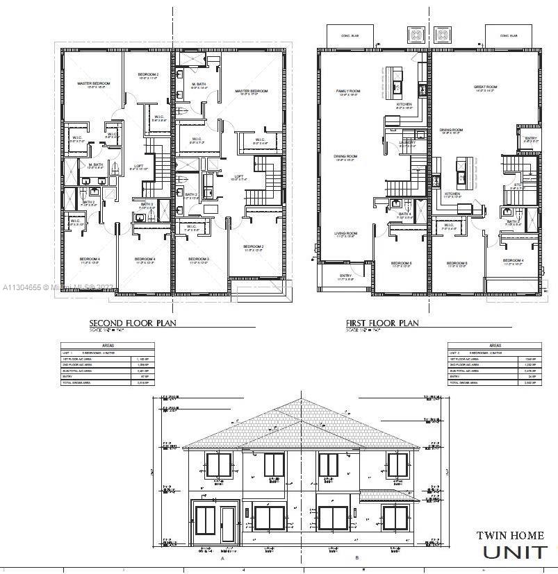 BOTH TWIN HOME FLOOR PLANS