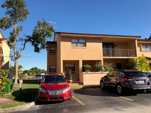 Charming lakefront 3 bedrooms 2 full baths.  The unit is located in the heart of Kendall. Features over 1360 sq. ft. of living area. Gated community very well maintained. Close to major roads, dining, schools and just about everything you need a few blocks away. Don't let this one get away.