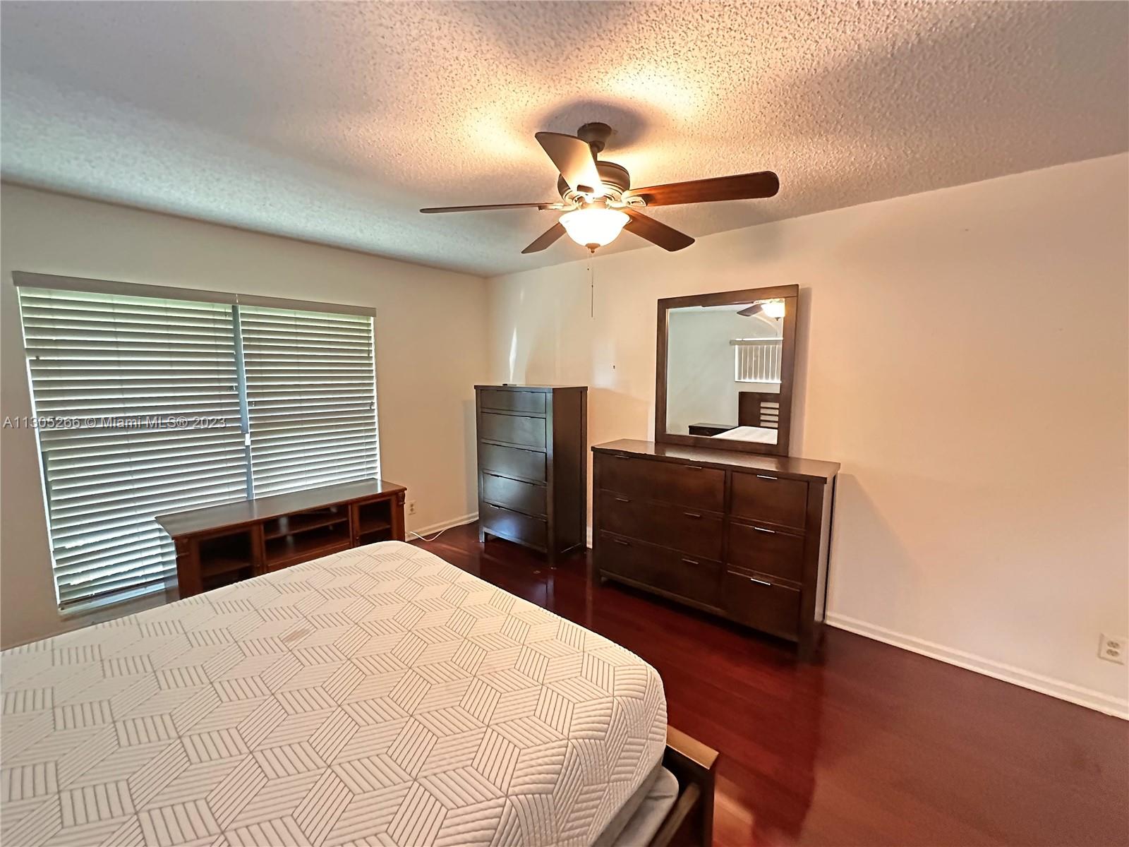 Lots of space in master bedroom
