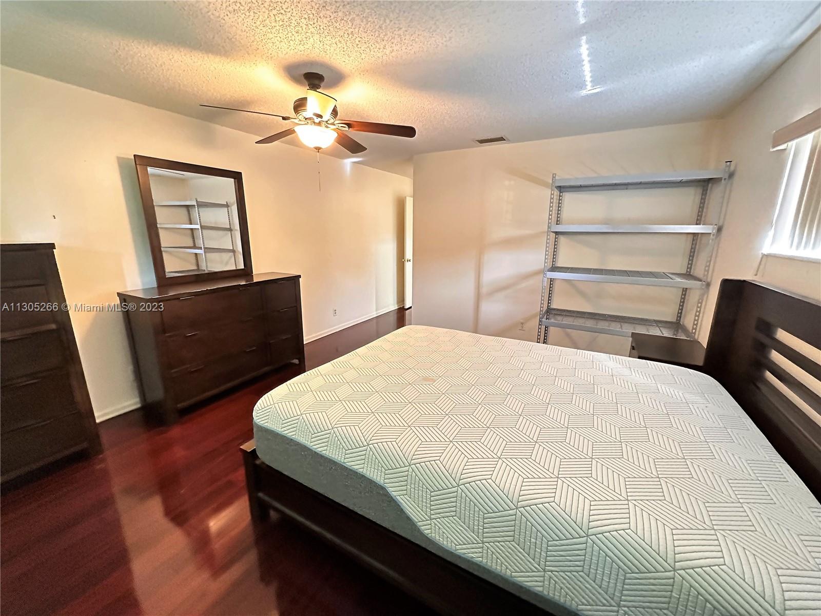 Master bedroom with furniture