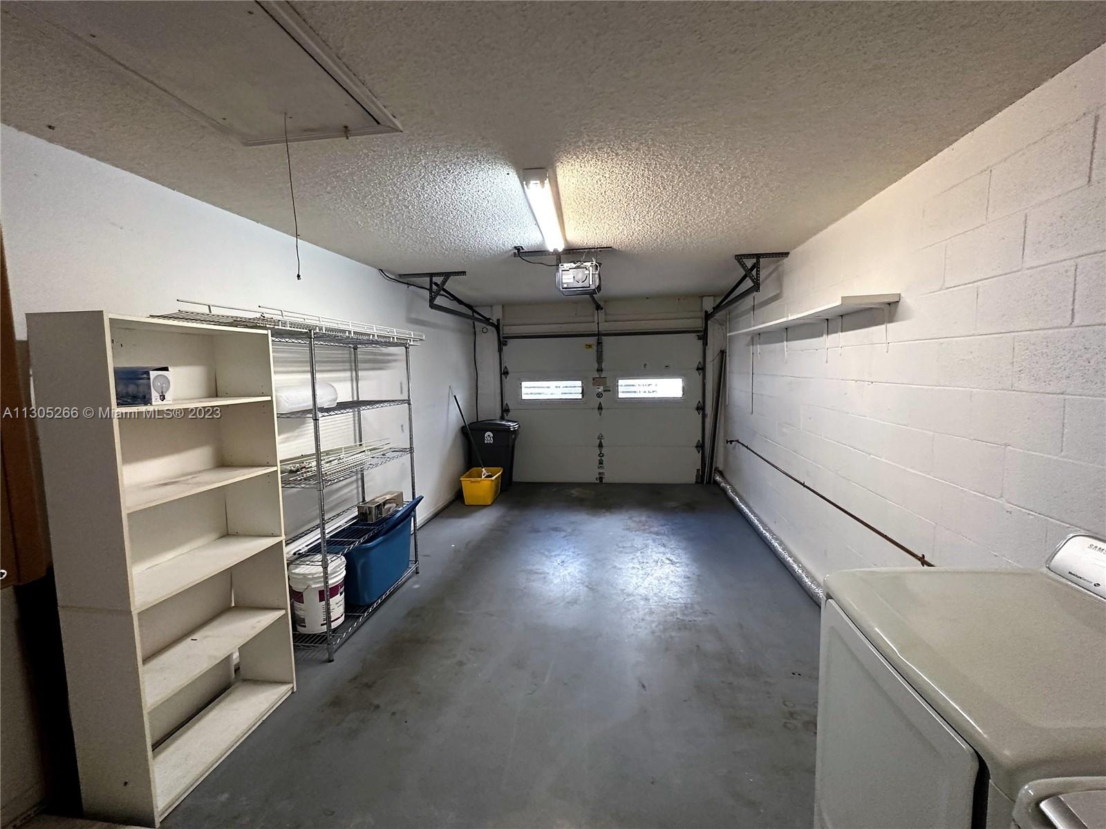 one car garage