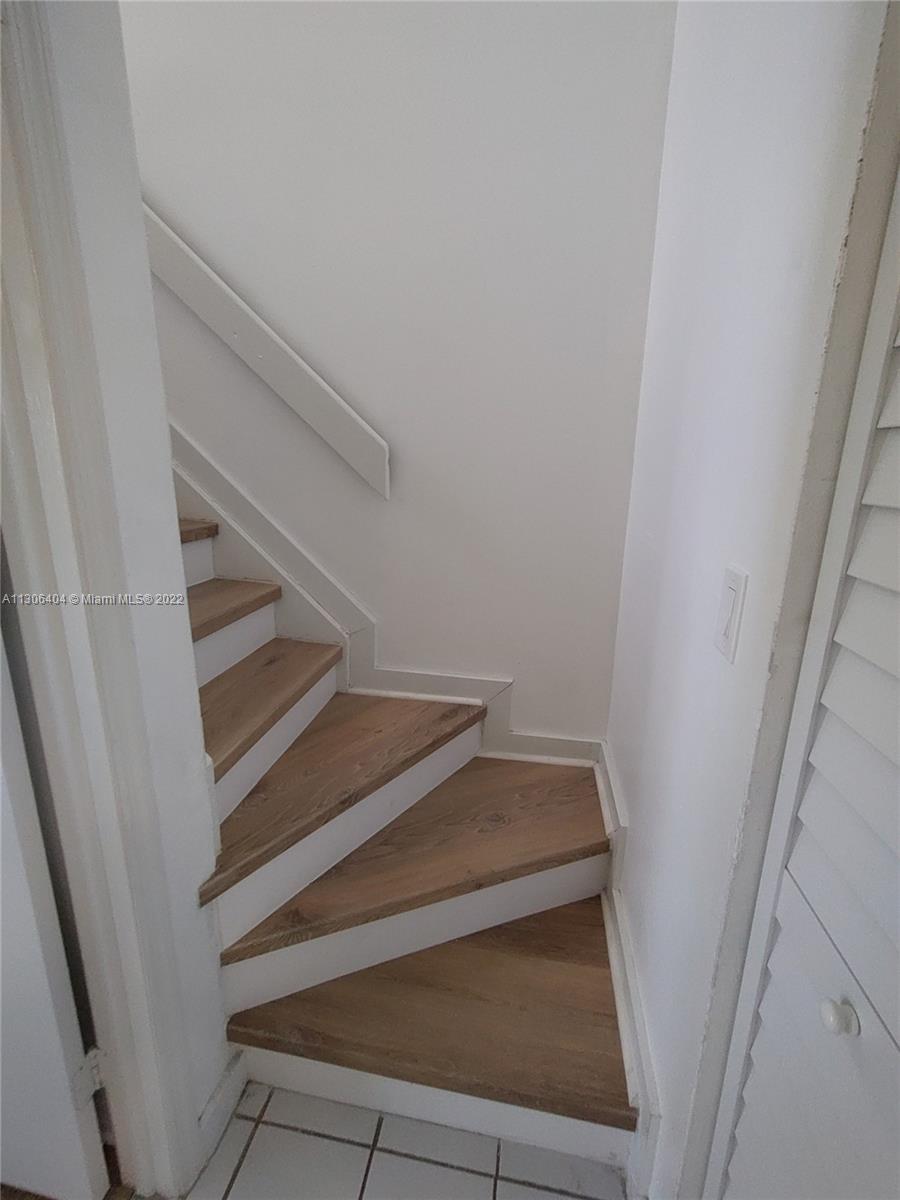 Stairs leading to 2nd floor Master bedroom