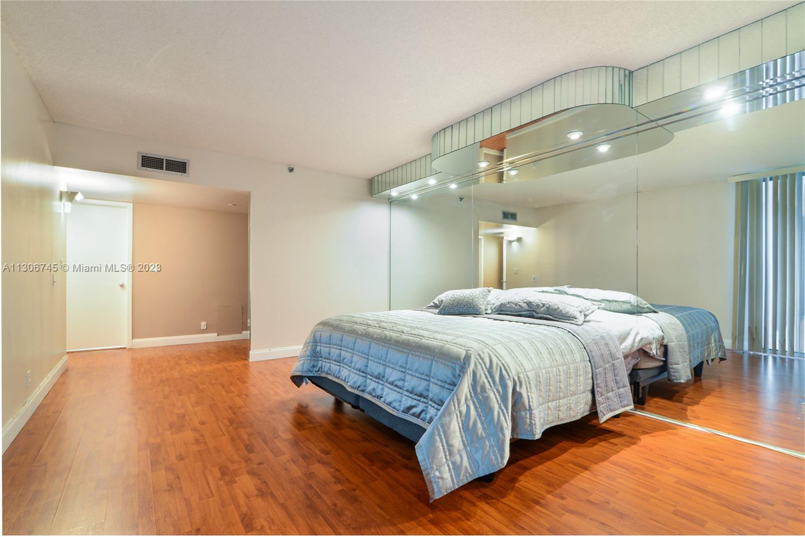 Large Master Bedroom in suite with a giant walking closet