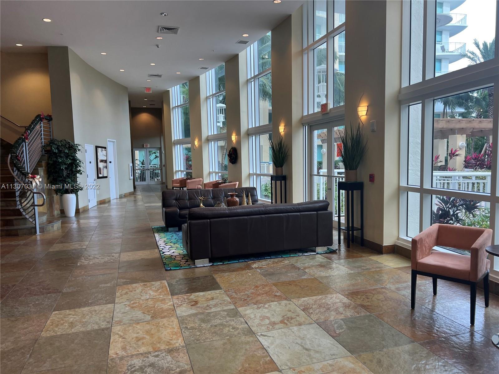 Sitting area at lobby