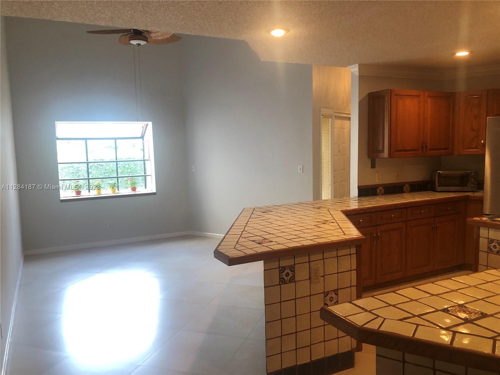 Dining Area and Kitchen Island