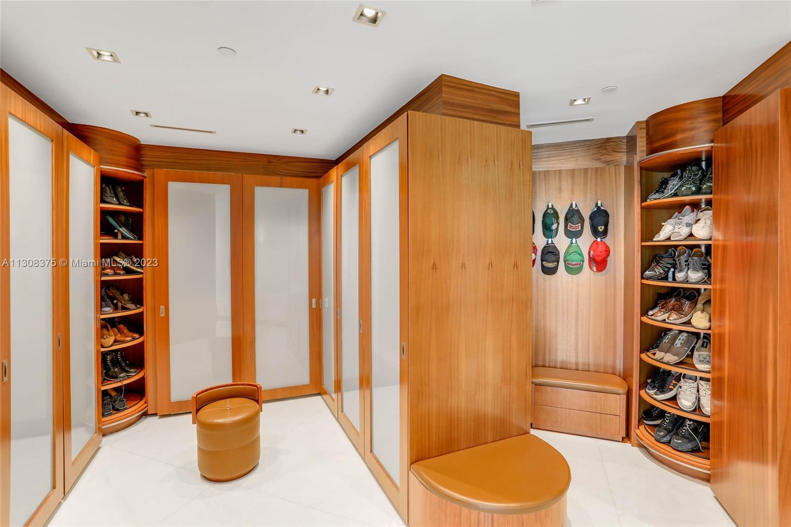 Master bedroom closet.