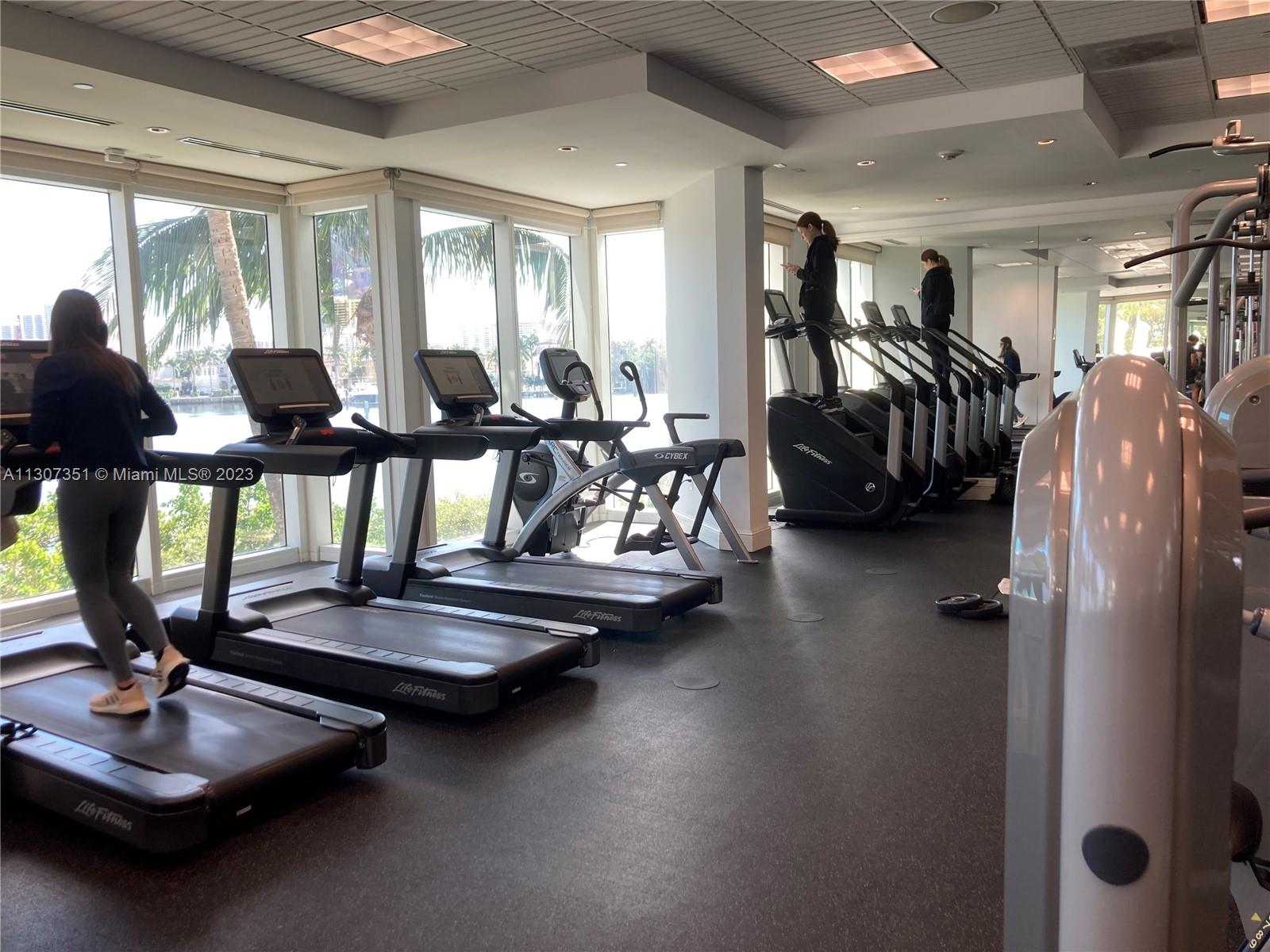 Gym facing Intracoastal