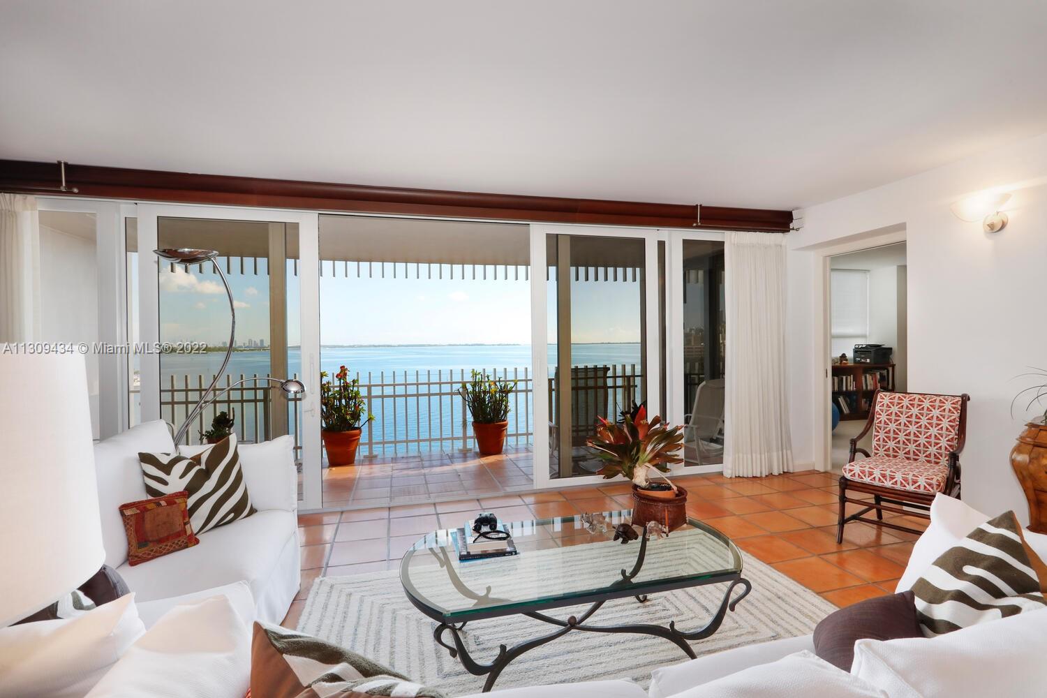 Live on exclusive Grove Isle, a 20-acre private island right across the bridge from the historic village of Coconut Grove. Light-filled living spaces offer incredible views of Biscayne Bay throughout the residence. 1882 SFLA + an expansive terrace for outdoor living. Ideal floor plan includes 2BR/2BA, formal dining area and open kitchen w/white cabinetry, granite countertops & breakfast bar. Oversized primary suite features walk-in closet w/built-in cabinetry & luxurious bath w/ soaking tub. Windows & doors updated to hurricane impact glass. Close to the Grove village center’s galleries, boutiques & cafes. and just minutes to downtown & Brickell.