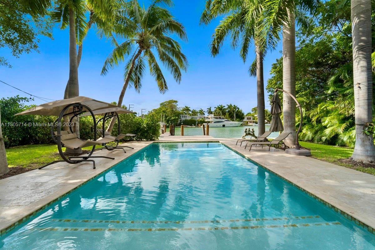 Pool with Private dock