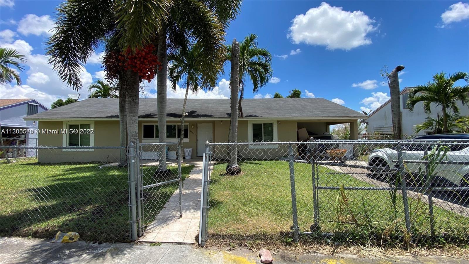 This property is located in the Centro Villas Sub-division in close proximity to local schools, commercial corridors, Fla Keys, and Fla turnpike. The property features 4 Bedrooms 2 Bathrooms with tile flooring throughout. The spacious backyard is great for family entertainment and for pets to enjoy. ***Showing only Sundays between 11-3pm.
