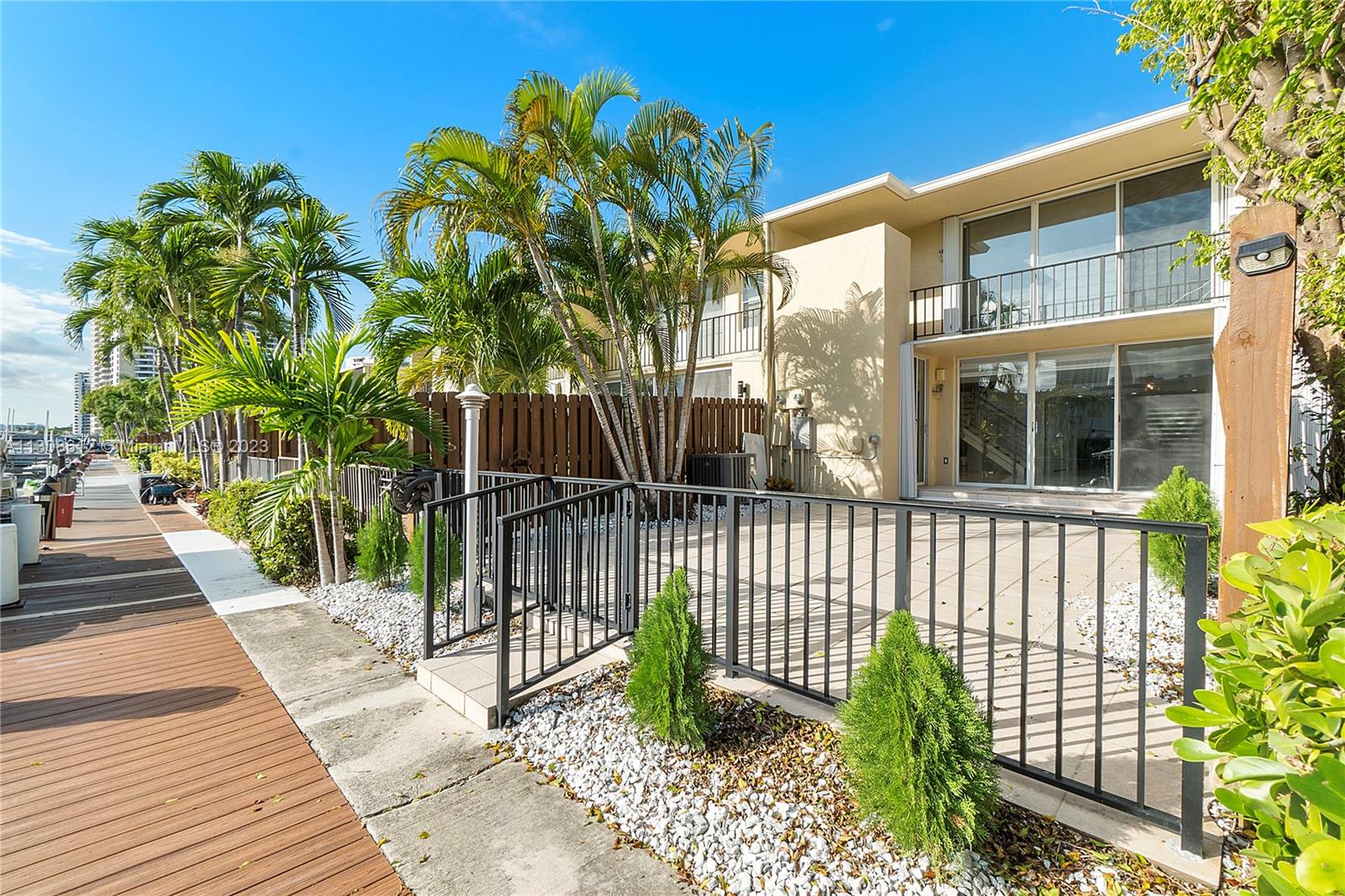 dock and patio