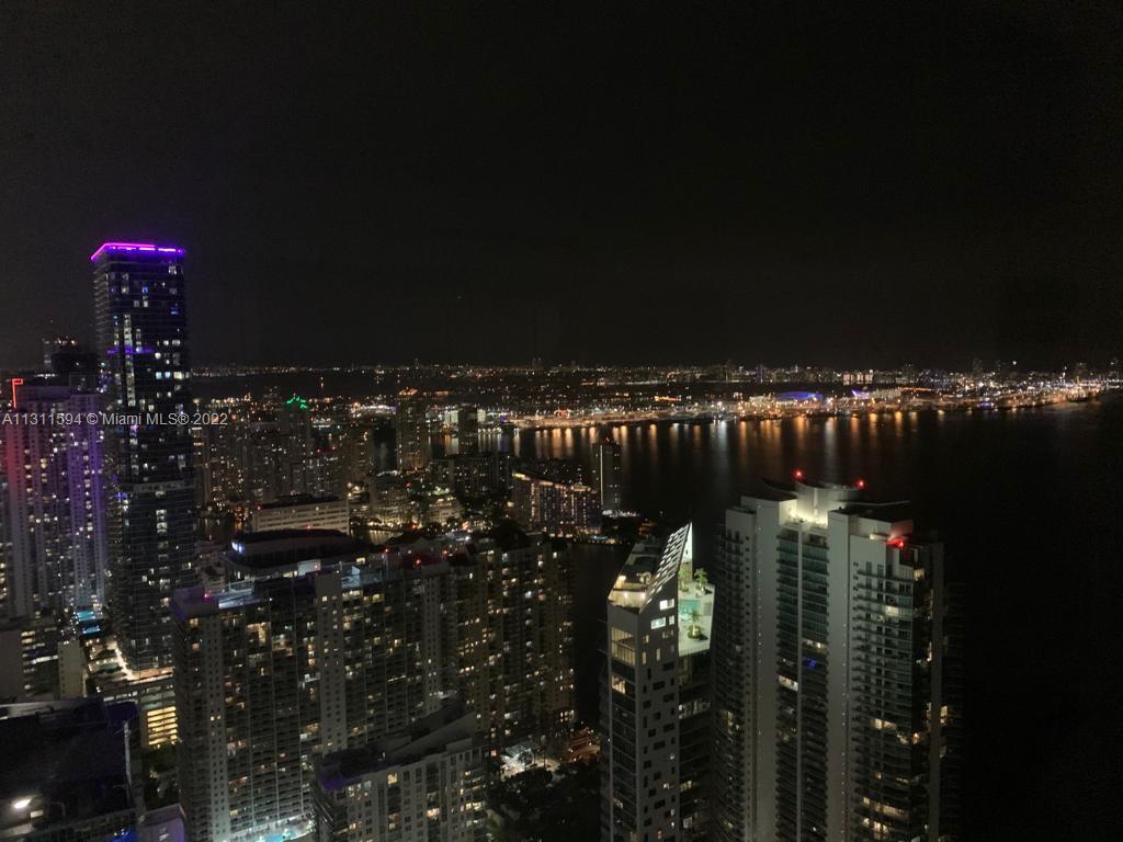 Night city view Four Seasons Miami 64C