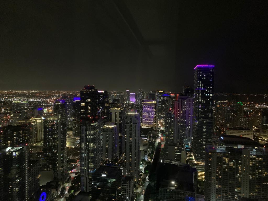 Night city view Four Seasons Miami 64C