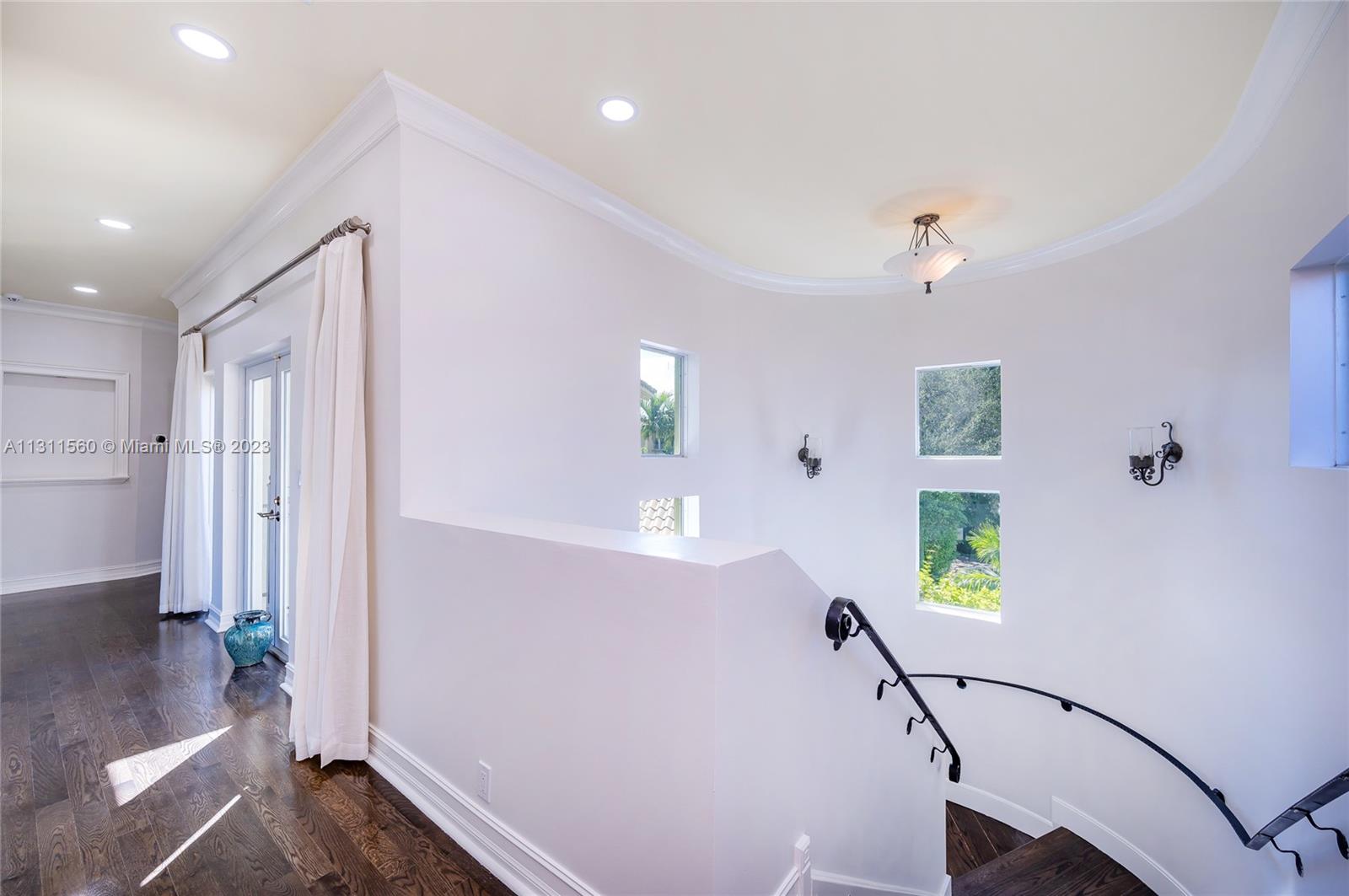 staircase and corridor on second floor