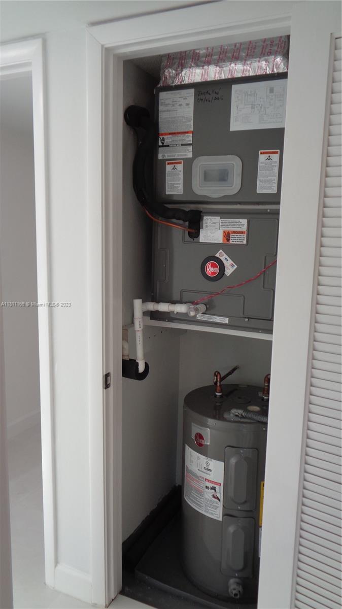 AC & HW CLOSET