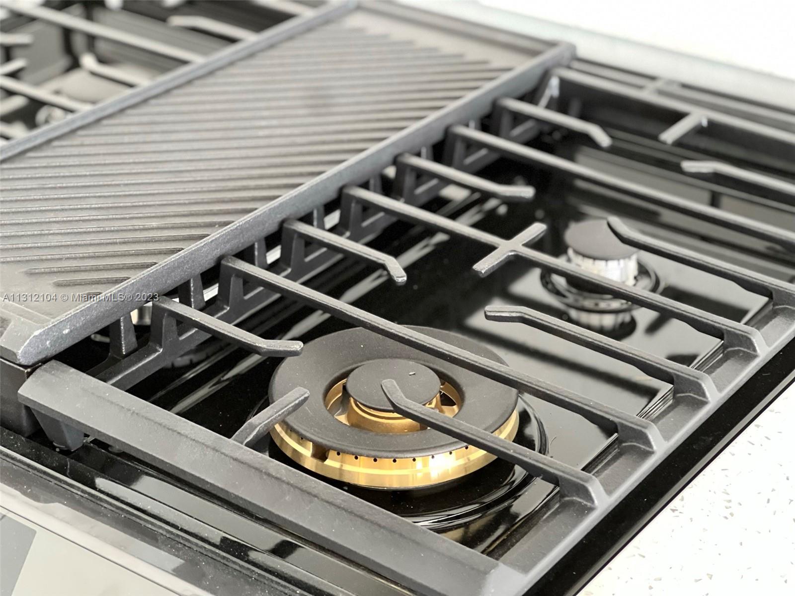 HIGH END SS SAMSUNG GAS STOVE