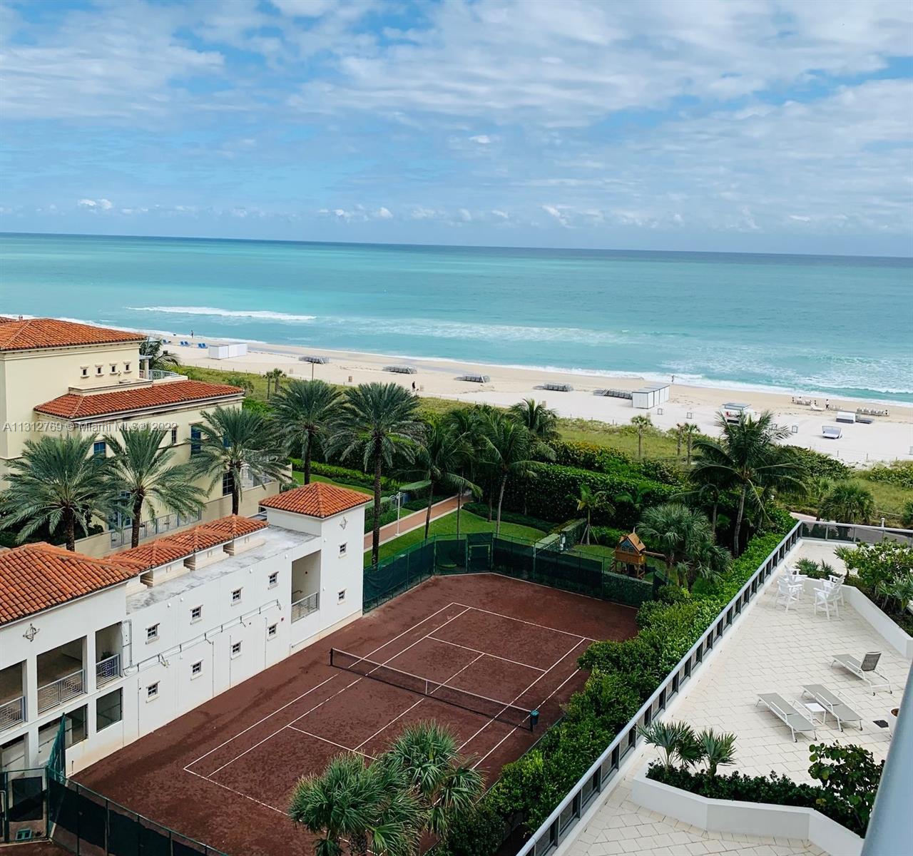 The renowned Mei Miami Beach 2BD/2.5BA with beautiful Ocean Views. This contemporary property features north-facing windows framing open sky and water vistas. Open living and dining areas lead to a remarkable 41-foot-wide-terrace. Enjoy an open kitchen with Thermador appliances. The split-bedroom layout features a primary suite with a walk-in closet and spa bathroom, Powder room, in-unit W/D, blinds. MEi offers a landscaped infinity pool, SPA, gardens, beach and pool service, a clubhouse, library, lounge, a state-of-the-art fitness center, 24-hour attended lobby and valet parking. Outstanding Millionaires Row location close to great golf courses and South Beach hot spots.