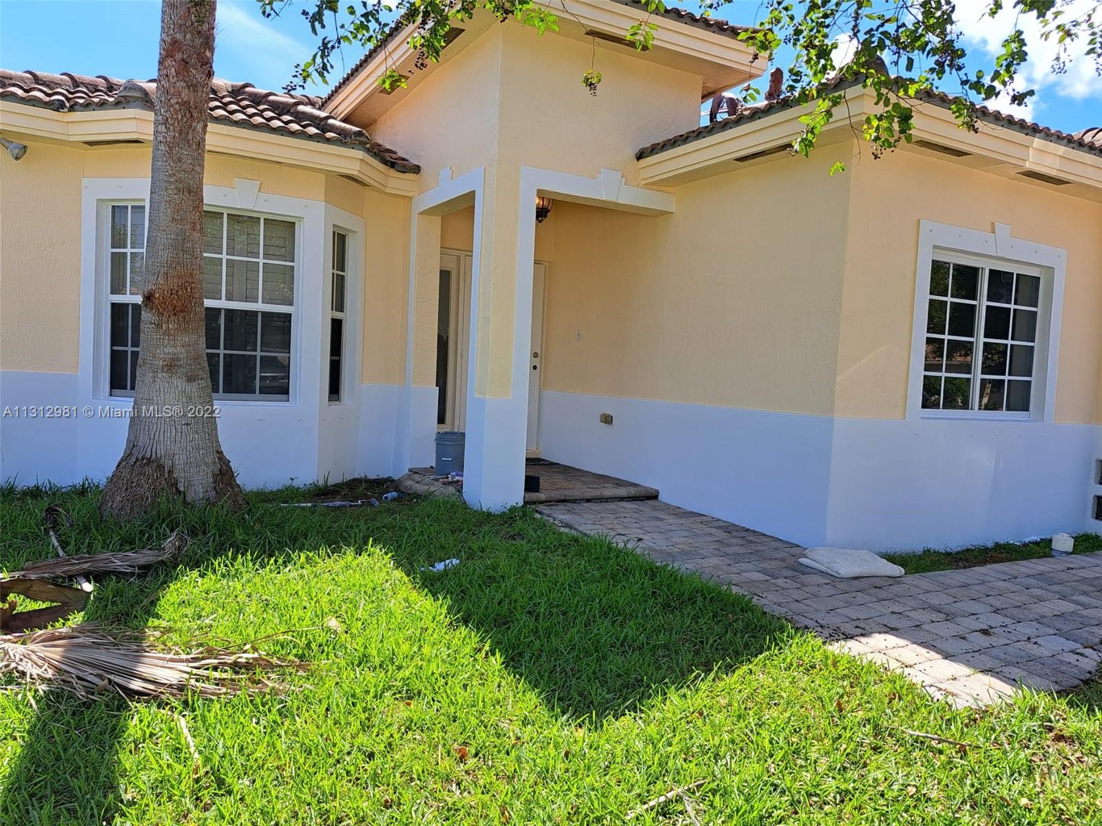 AS-IS. Remodeled 3/2 Single family home in Cuttler Bay, one of the cities with the lowest crime rate in the state. Large corner lot in PELICAN BAY, one of the most sought-after communities in Cutler Bay, especially for those who are looking to pay low monthly HOA fees. Ample living room. Concrete structure to withstand any weather conditions. Best public & private schools in the area. Close to shopping, dining, to Black Point Marina and the beach. This is a MUST SEE. Hurry, won’t last.
