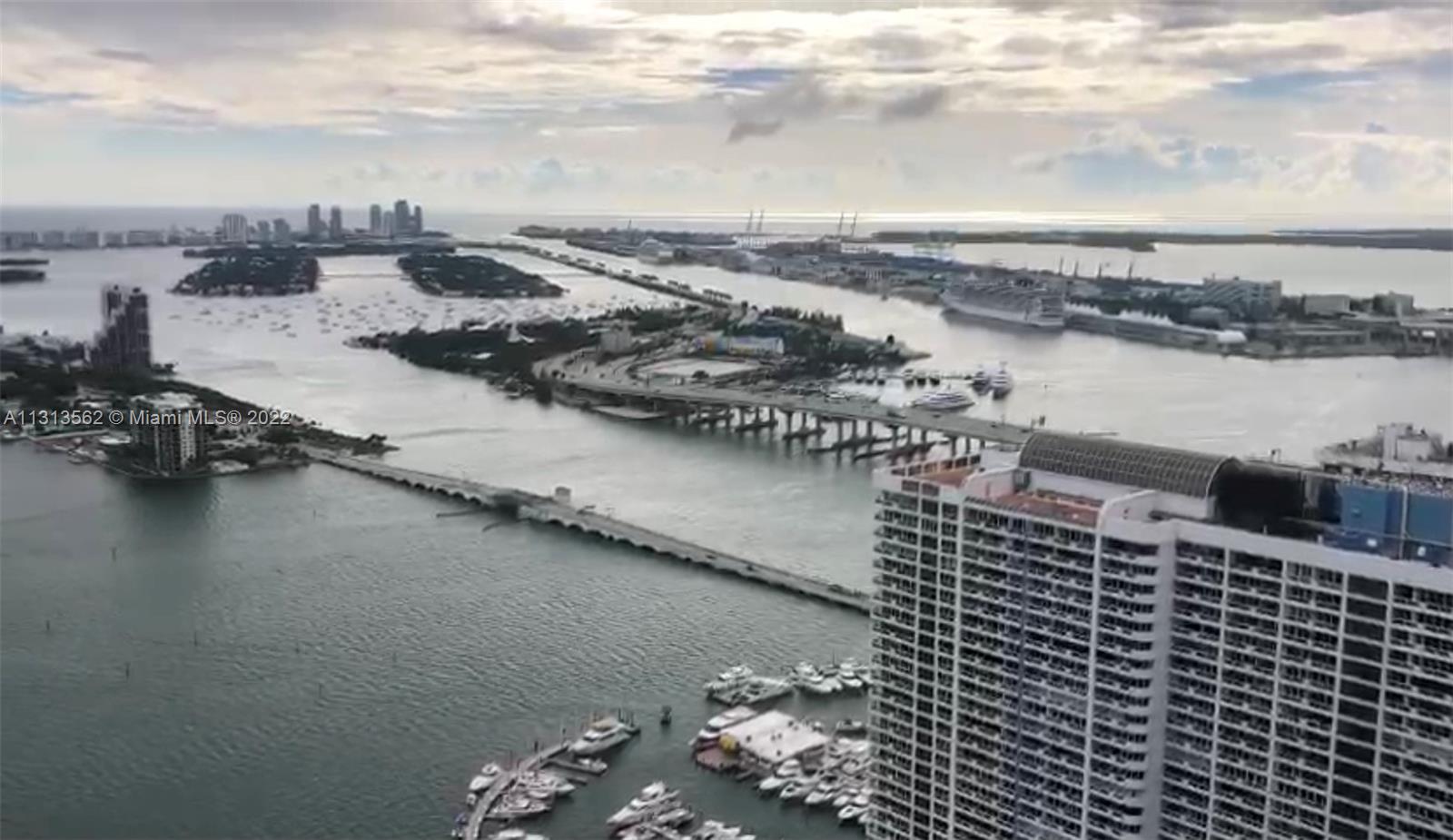 This is a must see! One of the few penthouse in the building with gorgeous bay and city view. Located in the very desirable neighborhood of edgewater in the heart of Miami and a few block from design district, near restaurants and shop and a min drive to brickell and miami airport. This luxury apartment has 2 master bedrooms with additional full bathroom. Quartz counters and stainless steel appliances in kitchen. More than $150K in upgrades makes this apartment unique. Five star resort style amenities include BBQ area, Spa/Sauna, Business Center, fitness center, yoga and pilates studio, kids playground, movie theater, sunset to sunrise heated pools and more.