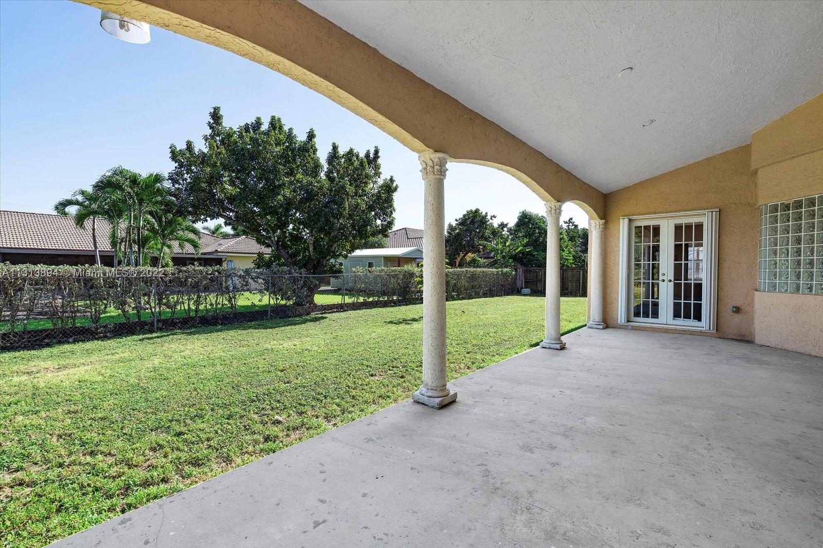 Back Patio