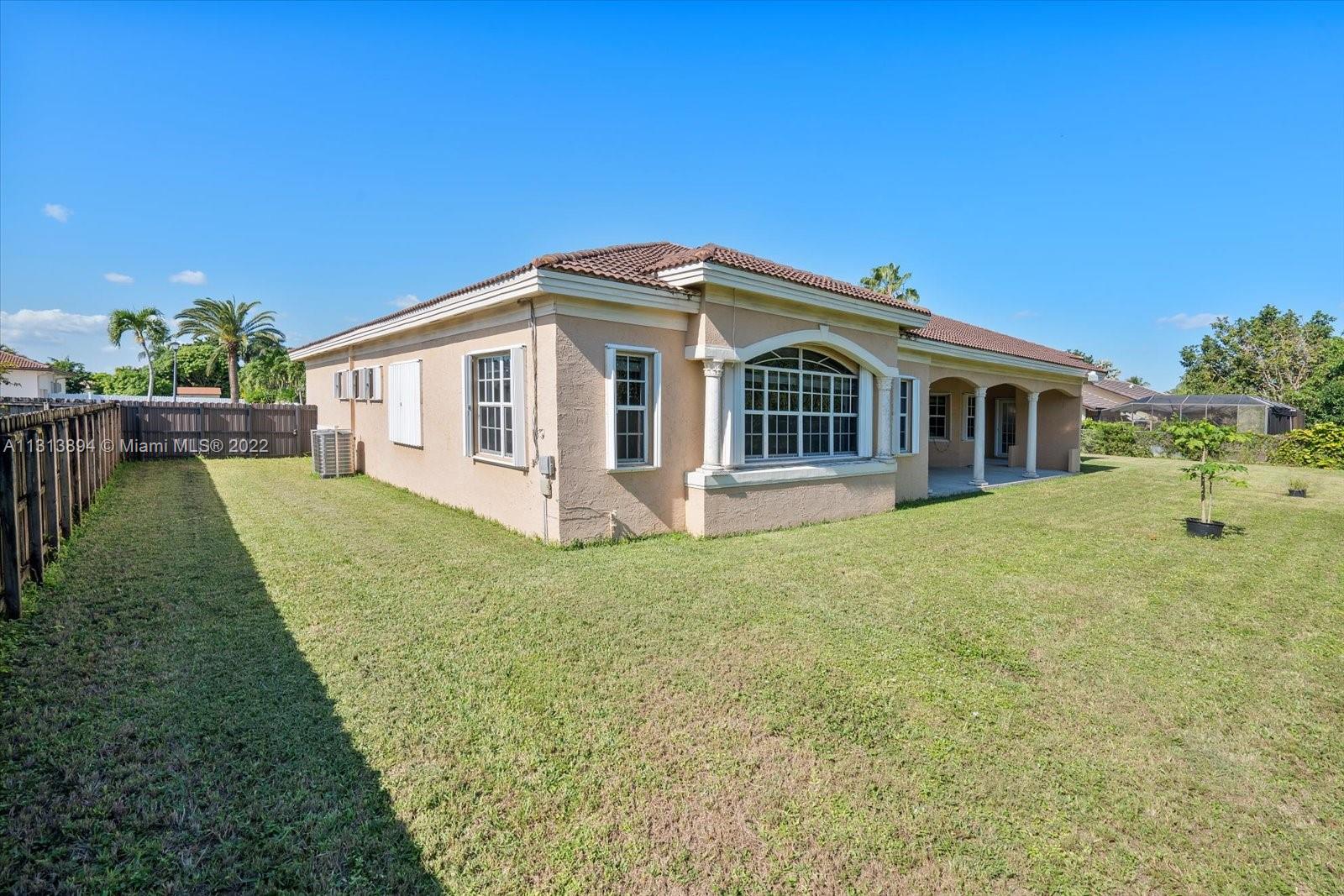 Fenced Back Yard