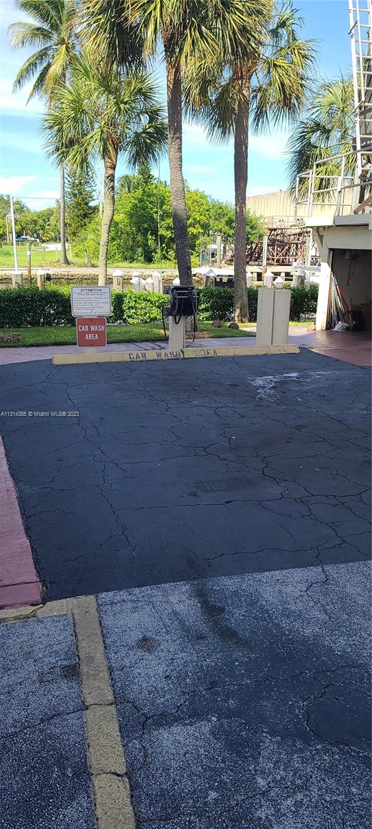 Car wash for residents
