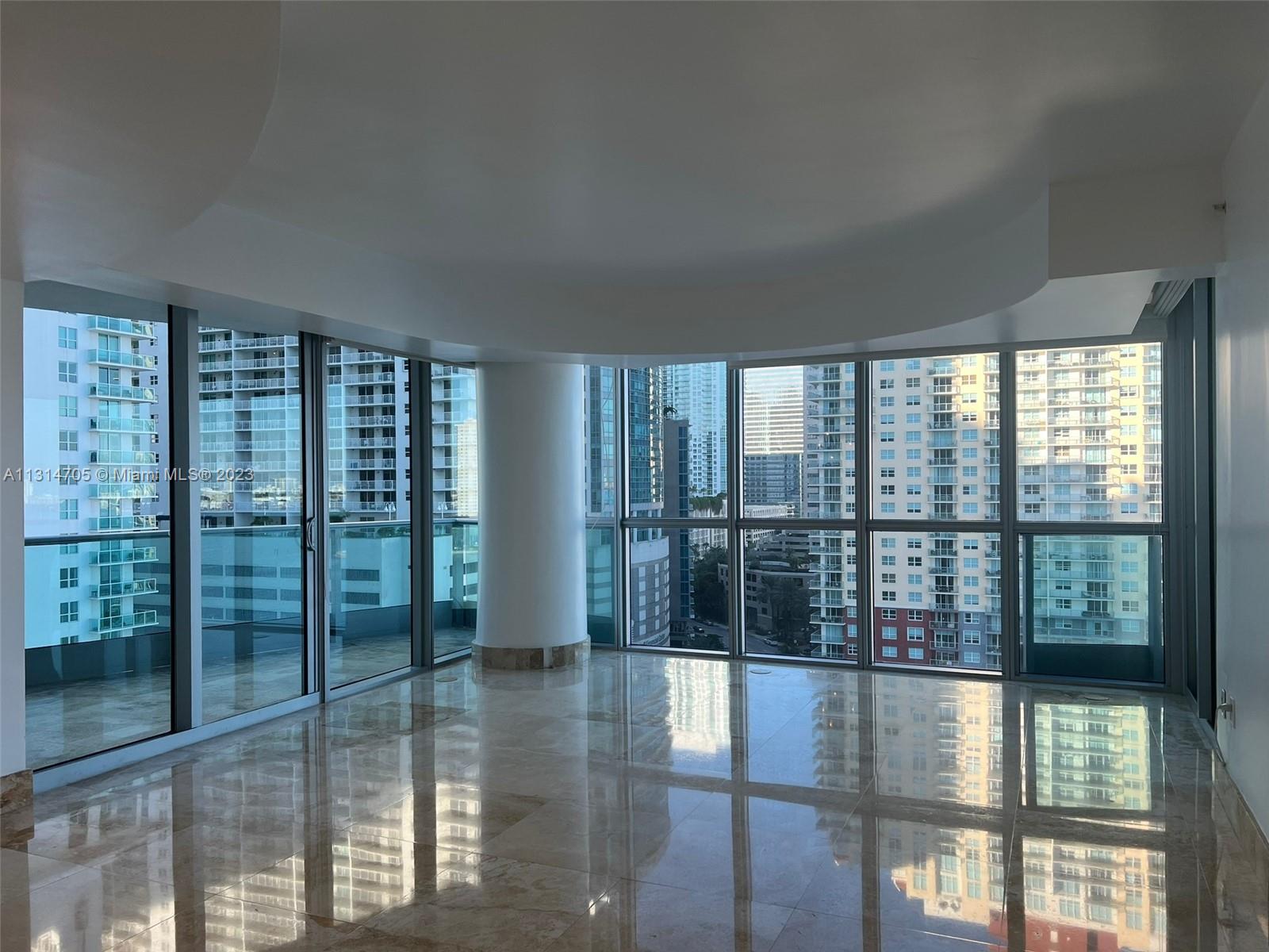 BEAUTIFUL OPEN AND BRIGHT CORNER UNIT IN PRESTIGIOUS, ELEGANT AND EXCLUSIVE JADE BRICKELL, WITH BAY AND CITY VIEWS, WATER VIEWS FROM LIVING ROOM + GUEST ROOM. ELEVATOR OPENS DIRECTLY INTO CONDO WITH FINGERPRINT SECURITY ACCESS! THIS UNIT FEATURES BEAUTIFUL MARBLE FLOORS THROUGHOUT FLOOR WITH TERRACE, EUROPEAN STYLE KITCHEN WITH GRANITE COUNTER TOPS, SS APPLIANCES, WINE COOLER, MIELE COFFEEMAKER, FLOOR TO CEILING HURRICANE IMPACT AND SOUND REDUCING WINDOWS AND MORE! THE AMENITIES INCLUDED CONCIERGE SERVICES, BUSINESS CENTER, 24 HOURS SECURITY, VALET SERVICES, INFINITY POOL, FITNESS CENTER, RACQUET BALL COURTS AND MUCH MORE. ONE PRAKIG ASSIGNED AMD ONE VALET + GUEST VALE. NOW WE ARE SHOWING THE UNIT. DO NOT MISS THIS OPPORTUNITY.