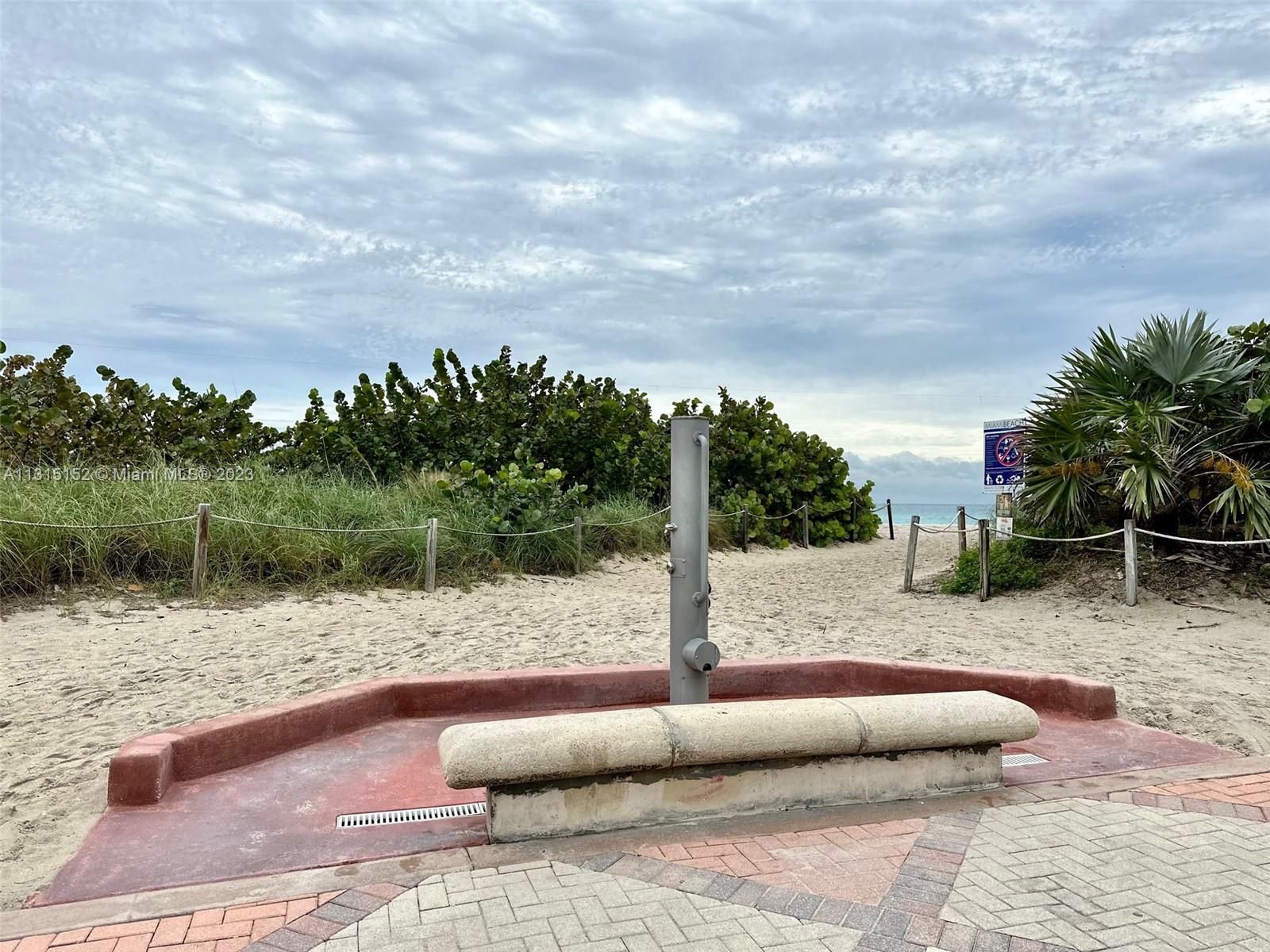 Entrance to Beach