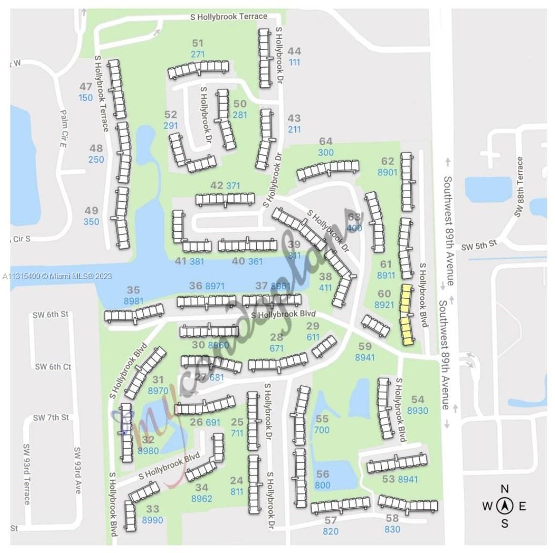 8921 S Hollybrook Blvd #303 For Sale A11315400, FL