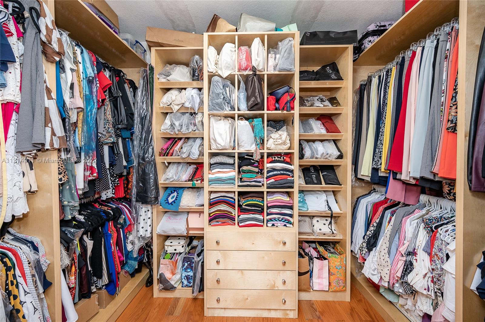 Spacious Master Closet