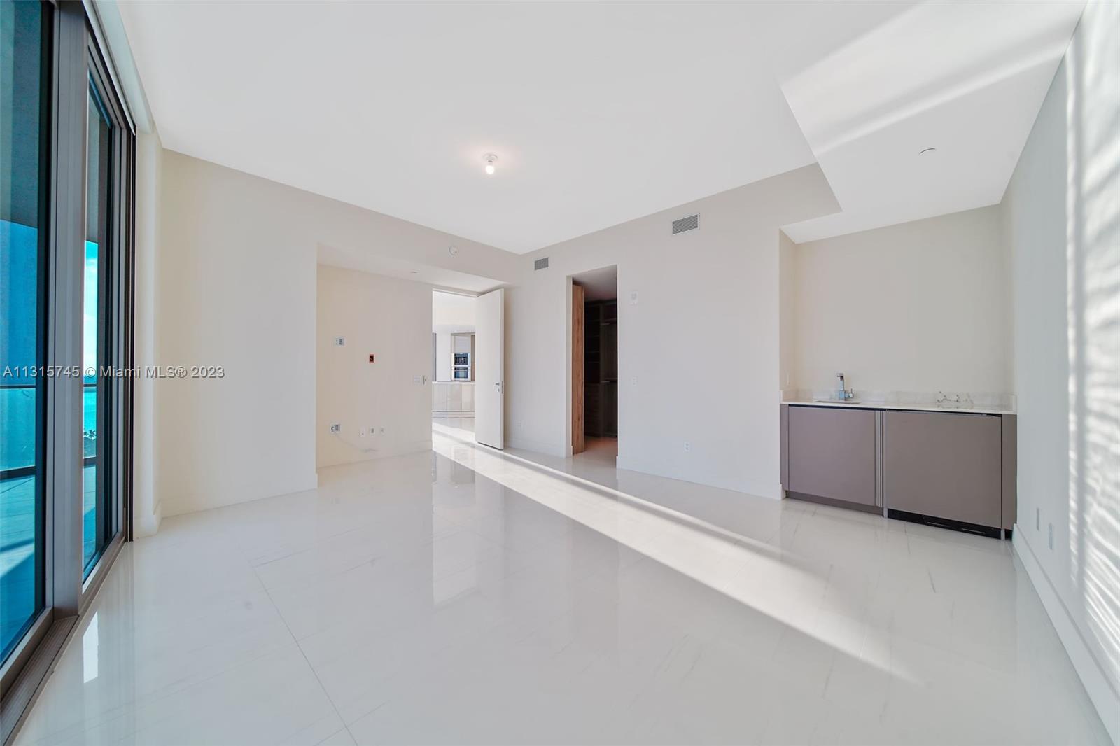 Closet in master bedroom