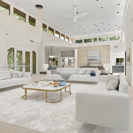 Staged Furniture Rendering