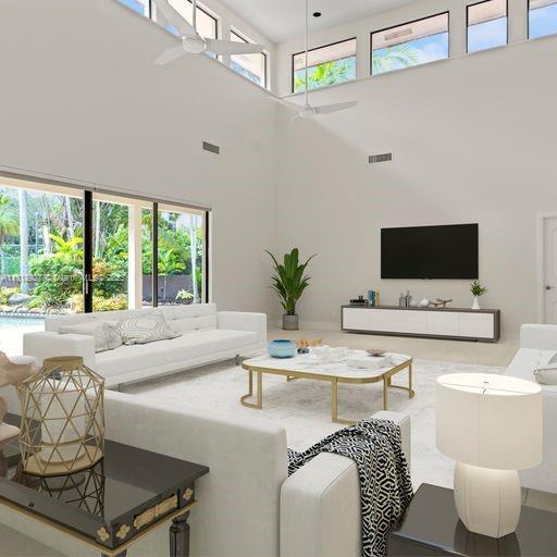 Staged Furniture Rendering