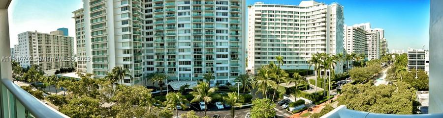 View from spacious balcony