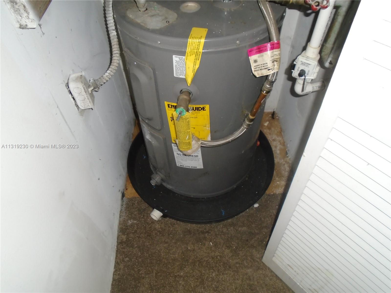 Water heater 2 years old