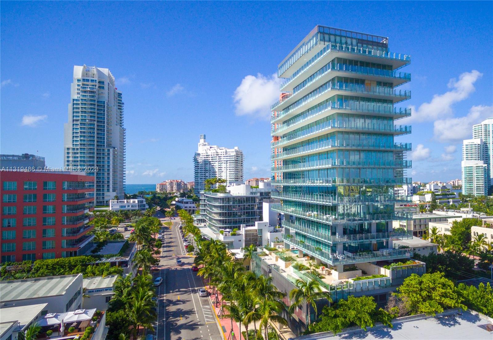 With only 10 full floor residences, GLASS at 120 OCEAN DR is true exclusive luxury living. Your own private estate manager provides single family home like living with five star hotel amenities. Designed by Rene Gonzalez, GLASS is truly one-of-a kind offering 360 degree views from each residence. This spacious 2 Bed, 2.5 Bath masterpiece has a total of 3,946 square foot of space of indoor/outdoor living. Residence features include an all Calcutta marble kitchen with Gaggenau and Sub-Zero appliances, oak wood floors with floating walls and a master bedroom made of floor to ceiling Arrabescato marble. Full beach and concierge services included. BRING ALL OFFERS!